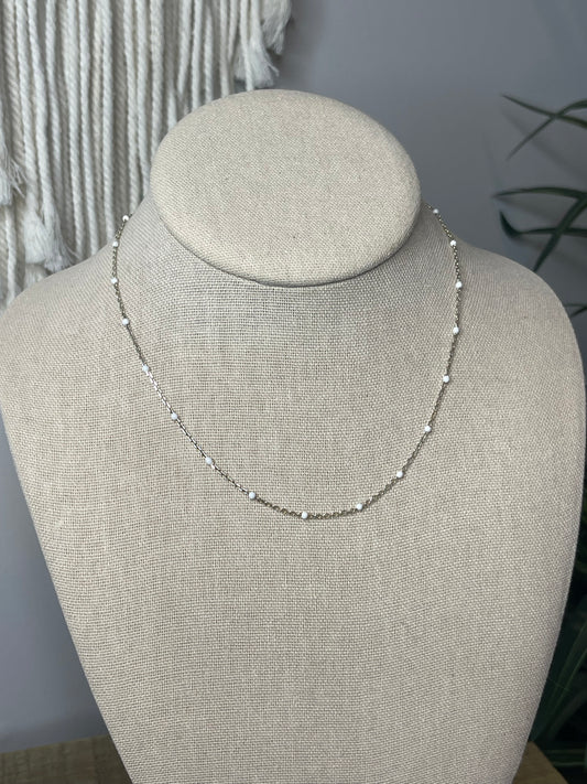 Sterling Silver Lola Necklace