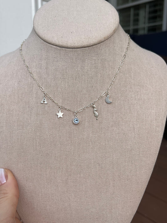 So Charming Necklace “So Blue”